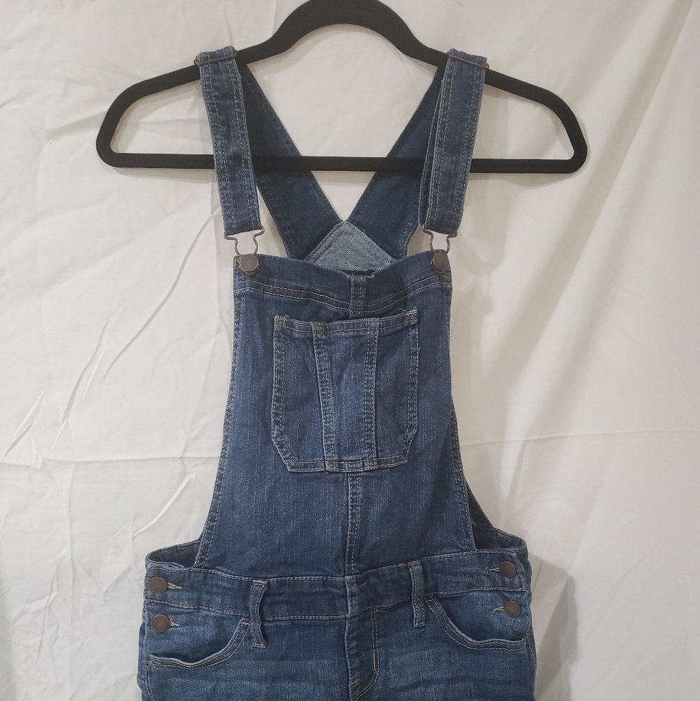 Juniors/Women's Mossimo Denim Short Overalls Size XS